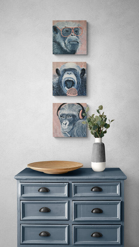 Limited Edition Print "Aw Fuck It," said the Three Wise Monkeys